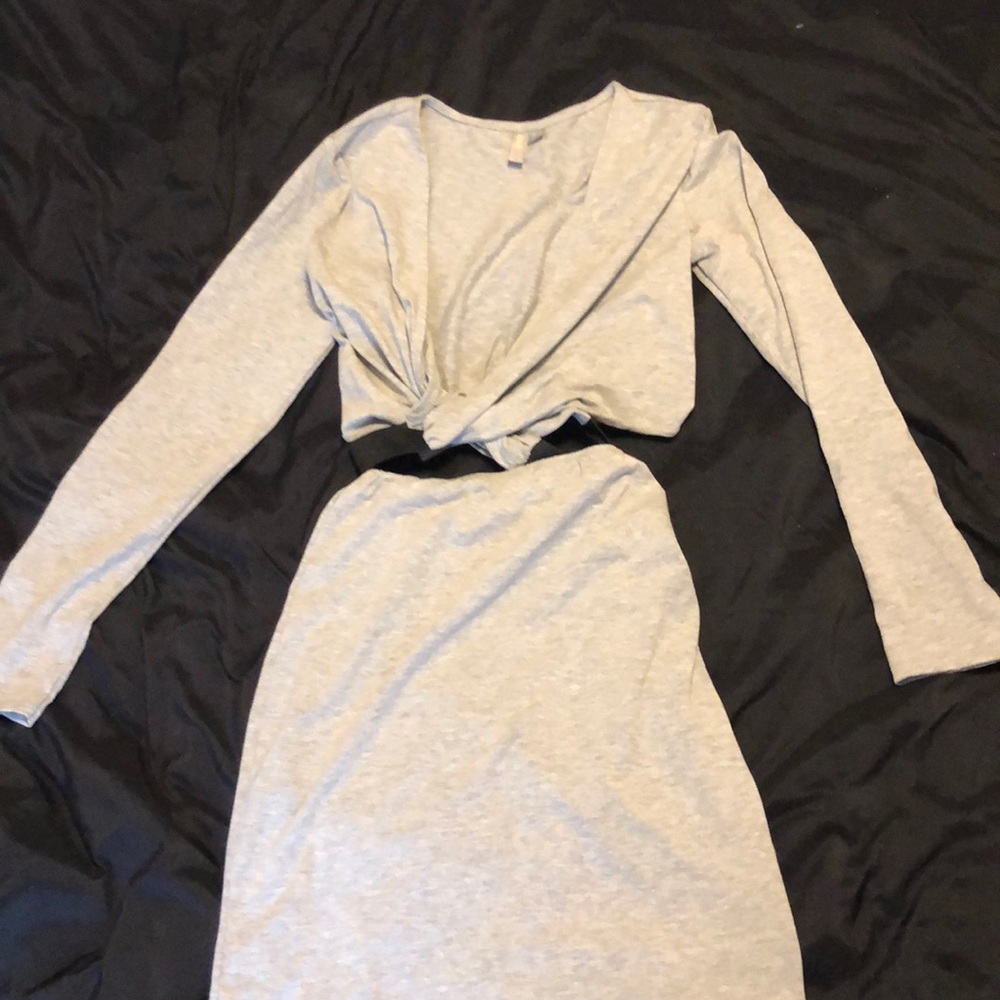 ASOS: Grey Dress